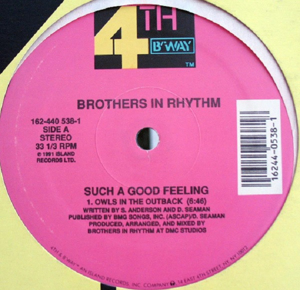 Brothers In Rhythm - Such A Good Feeling | 4th & Broadway (162-440 538-1) - main Brothers In Rhythm - Such A Good Feeling | 4th & Broadway (162-440 538-1) - main