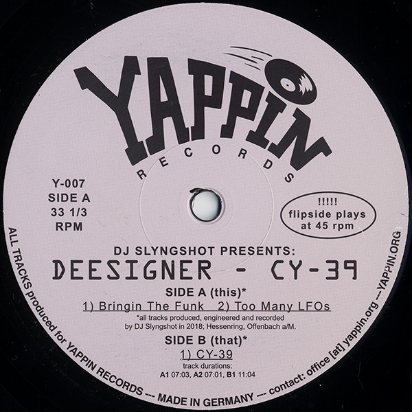 Deesigner - CY-39 | YAPPIN (Y-007)