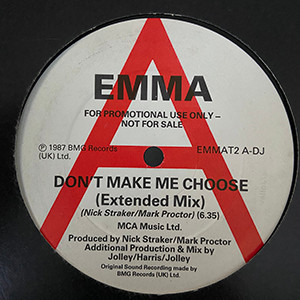 Emma - Don't Make Me Choose | RCA (EMMAT 2) - main Emma - Don't Make Me Choose | RCA (EMMAT 2) - main