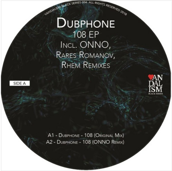 Dubphone - 108 EP | Vandalism Black Series (VANDALISM BLACK SERIES 004) - main Dubphone - 108 EP | Vandalism Black Series (VANDALISM BLACK SERIES 004) - main
