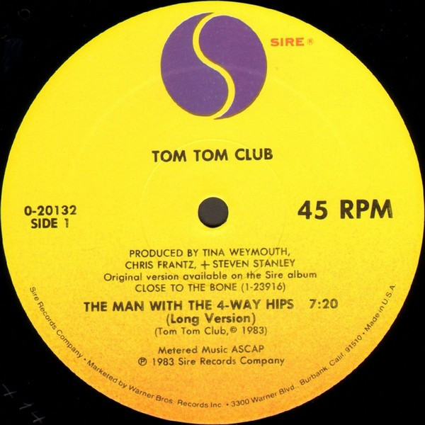 The Tom Tom Club - The Man With The 4-Way Hips | Sire (0-20132) - 3 The Tom Tom Club - The Man With The 4-Way Hips | Sire (0-20132) - 3