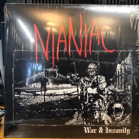Maniac - War & Insanity | New Age Records (78) - main Maniac - War & Insanity | New Age Records (78) - main
