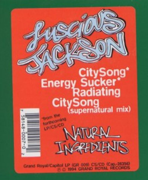 Luscious Jackson - City Song | Grand Royal (GR 007)