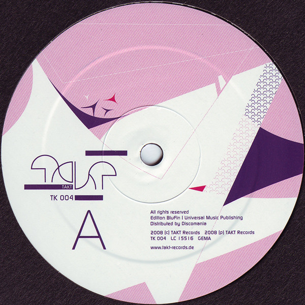 Ragdoll - Pink & Blue Vitamins E.P. | Takt Records (TK 004) - 2