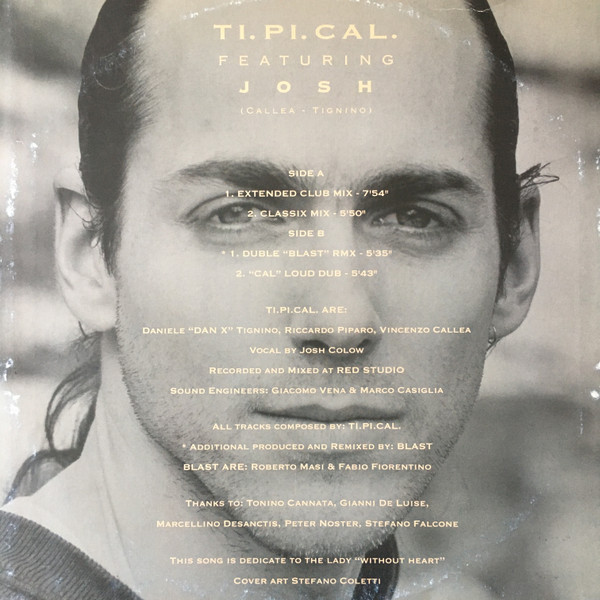 Ti.Pi.Cal. Featuring Josh - Illusion | LUP Records (LUP 001S) - 2