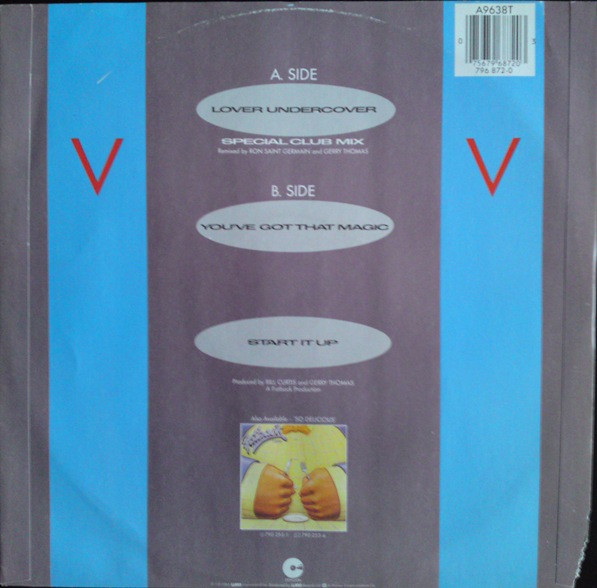 The Fatback Band - Lover Undercover | Atlantic (A9638(T)) - 2 The Fatback Band - Lover Undercover | Atlantic (A9638(T)) - 2