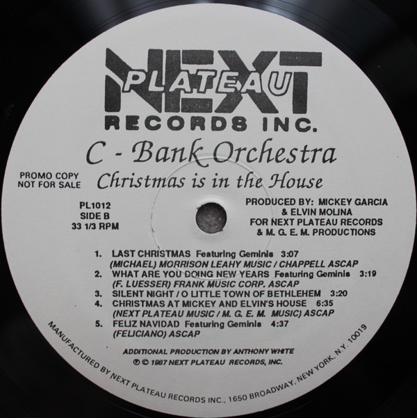 C-Bank Orchestra - Christmas Is In The House | Next Plateau Records Inc. (PL1012) - 4