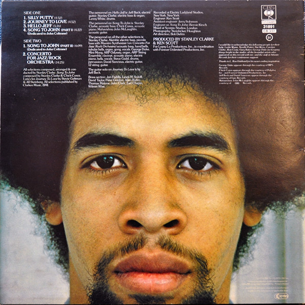 Stanley Clarke - Journey To Love | Embassy (EMB 31891) - 2