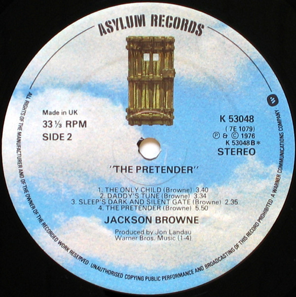 Jackson Browne - The Pretender | Asylum Records (K 53048) - 4