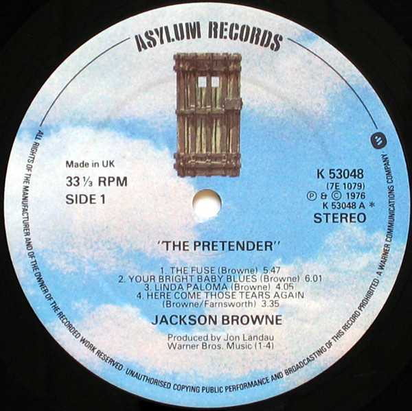 Jackson Browne - The Pretender | Asylum Records (K 53048) - 3