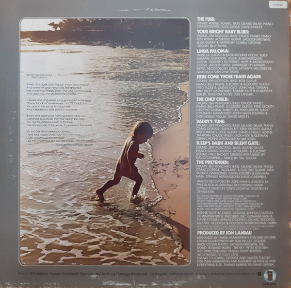 Jackson Browne - The Pretender | Asylum Records (K 53048) - 2