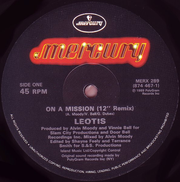 Leotis - On A Mission | Mercury (MERX 289) - 3 Leotis - On A Mission | Mercury (MERX 289) - 3