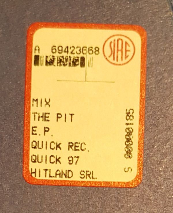 Efix - The Pit E.P. | Quick (QUICK 9709) - 3