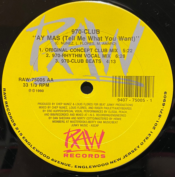970-Club - Ay Mas (Tell Me What You Want) | RAW Records (RAW-75005) - 4 970-Club - Ay Mas (Tell Me What You Want) | RAW Records (RAW-75005) - 4