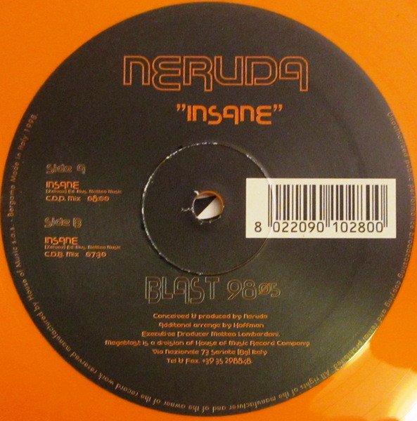 Neruda - Insane | Megablast (BLAST 9805)