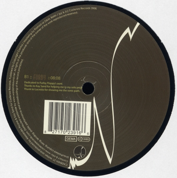 Alex Picone - Furby Floppy EP | Cadenza (Cadenza 27) - 4 Alex Picone - Furby Floppy EP | Cadenza (Cadenza 27) - 4