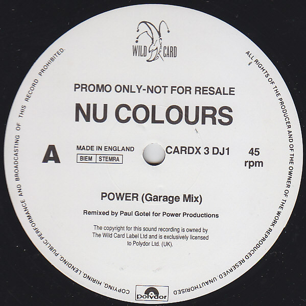 Nu Colours - The Power | Wildcard (CARDX3DJ1 / CARDX3DJ2) - 2