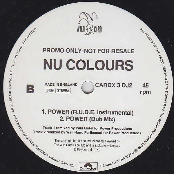 Nu Colours - The Power | Wildcard (CARDX3DJ1 / CARDX3DJ2) - 5