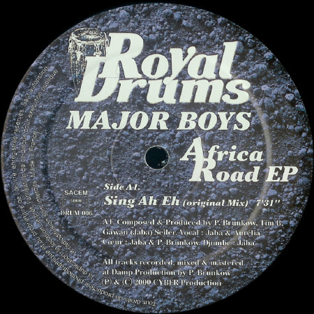 Major Boys - Africa Road EP | Royal Drums (DRUM 006) - 3