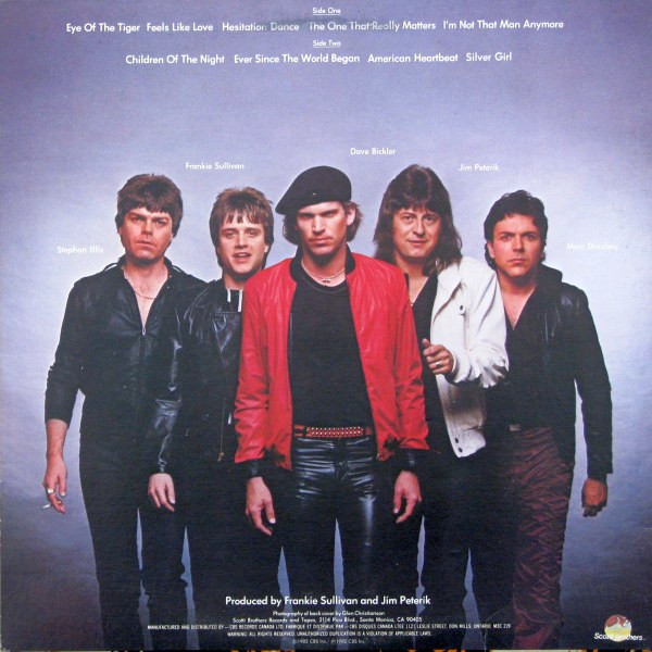 Survivor - Eye Of The Tiger | Scotti Bros. Records (FZ 38062) - 2 Survivor - Eye Of The Tiger | Scotti Bros. Records (FZ 38062) - 2