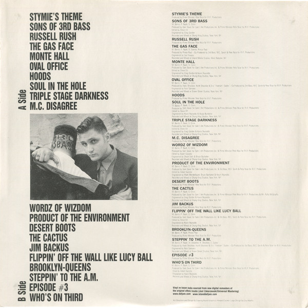 3rd Bass - The Cactus Al/Bum (The Cactus Album) | Def Jam Recordings (527 361-1) - 3