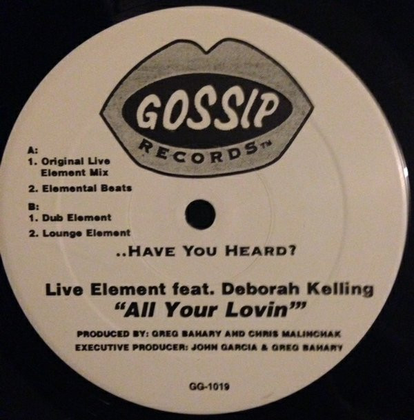Live Element - All Your Lovin' | Gossip Records (GG1019)