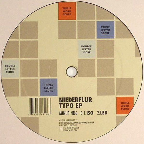 Niederflur - Typo EP | M_nus (MINUS:ND6) - 2