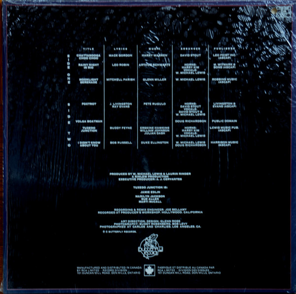 Tuxedo Junction - Tuxedo Junction | Butterfly Records (FLY-007) - 2 Tuxedo Junction - Tuxedo Junction | Butterfly Records (FLY-007) - 2