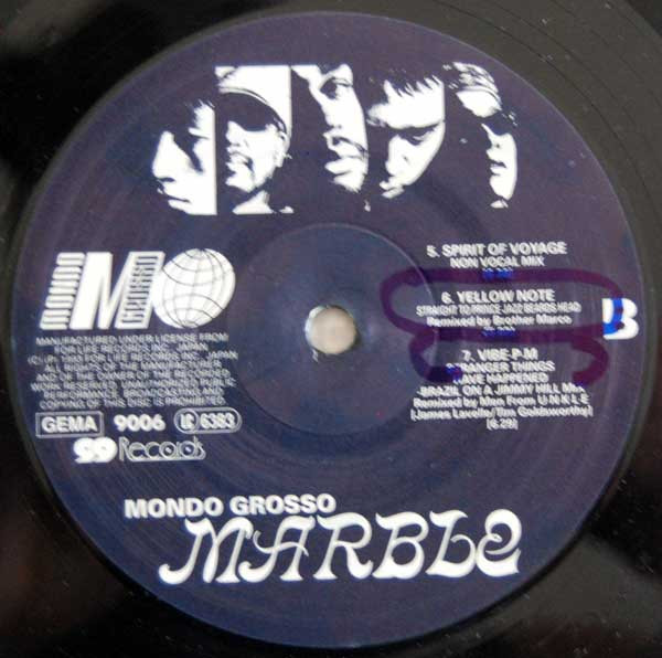 Mondo Grosso - Marble | 99 Records (9006) - 4 Mondo Grosso - Marble | 99 Records (9006) - 4