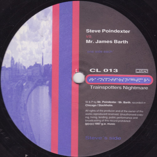 Steve Poindexter vs. Mr. James Barth - One Side Each | Trainspotter's Nightmare (CL 013)