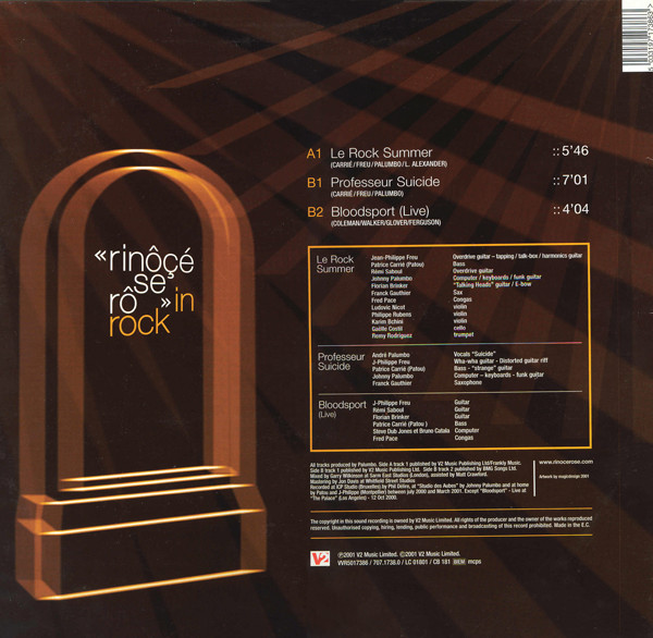 Rinôçérôse - In Rock | V2 (VVR5017386) - 2