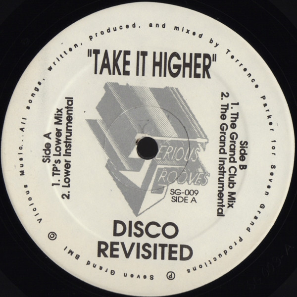 Disco Revisited - Take It Higher | Serious Grooves (SG-009)