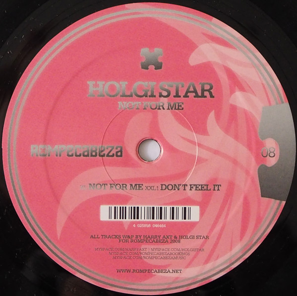 Holgi Star - Not For Me | Rompecabeza (ROMPE 08) - main