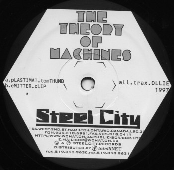Ollie - The Theory Of Machines | Steel City Records (SCR-110) - main