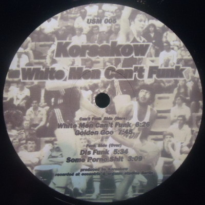 Korsakow - White Men Can't Funk | United States Of Mars (USM 005)