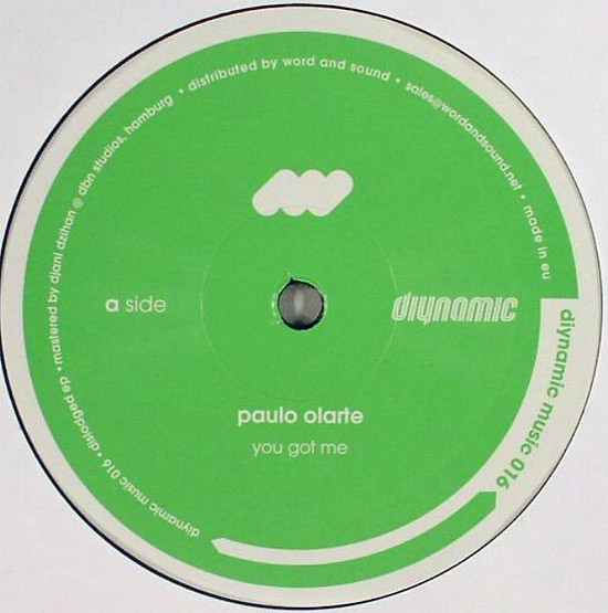 Paulo Olarte - Dislodged EP | Diynamic Music (diynamic music 016) - main Paulo Olarte - Dislodged EP | Diynamic Music (diynamic music 016) - main