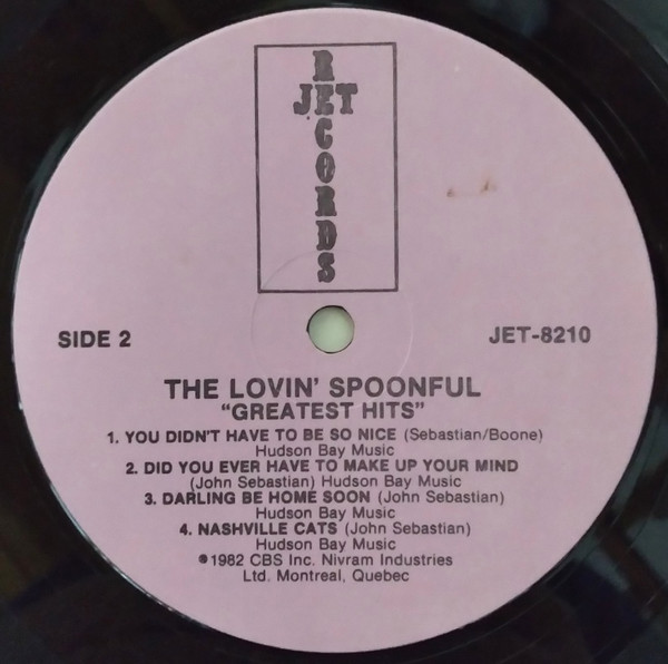 The Lovin' Spoonful - The Pick Of... Greatest Hits | Jet Records (JET-8210) - 4 The Lovin' Spoonful - The Pick Of... Greatest Hits | Jet Records (JET-8210) - 4