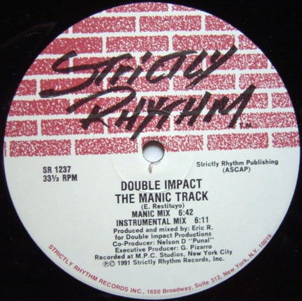 Double Impact - The Manic Track | Strictly Rhythm (SR 1237) - 2 Double Impact - The Manic Track | Strictly Rhythm (SR 1237) - 2