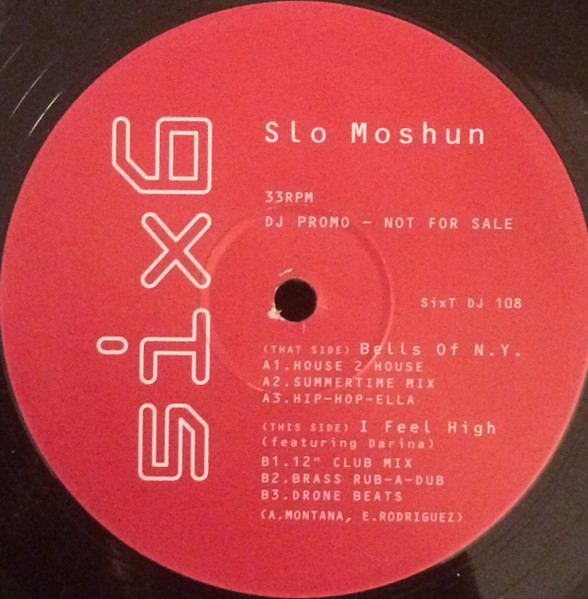 Slo Moshun - Bells Of N.Y. / I Feel High | Six6 (SixT DJ 108) - main Slo Moshun - Bells Of N.Y. / I Feel High | Six6 (SixT DJ 108) - main