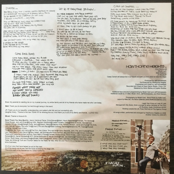 Hawthorne Heights - Fragile Future | Victory Records (VR456) - 4 Hawthorne Heights - Fragile Future | Victory Records (VR456) - 4