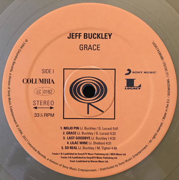 Jeff Buckley - Grace | Columbia (88985415691) - 3