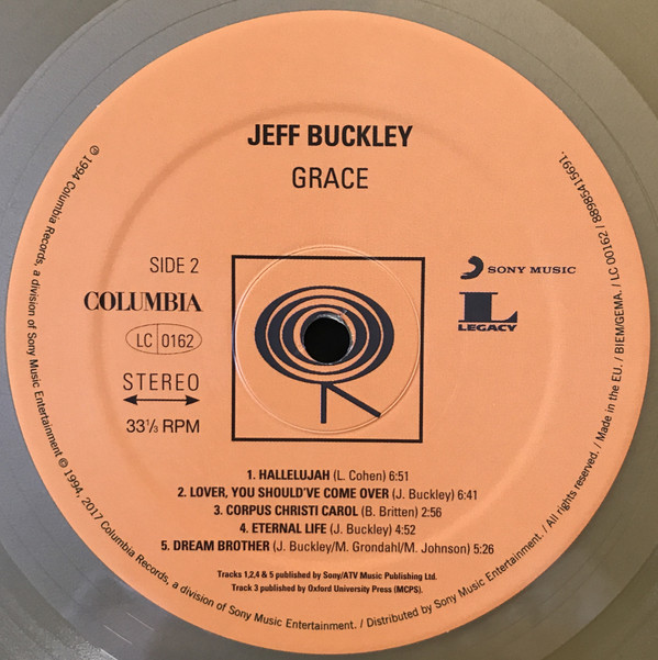 Jeff Buckley - Grace | Columbia (88985415691) - 4