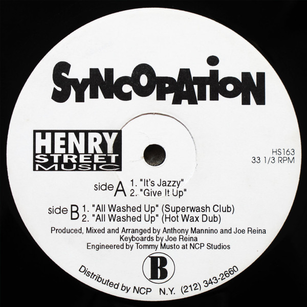 Syncopation - It's Jazzy | Henry Street Music (HS163) - main