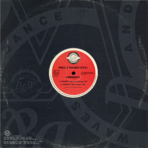 Price 2 Pounds (P 2 £) - Curiosity | Dance And Waves (DW 1912) - 2