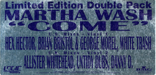 Martha Wash - Come | Logic Records (74321 65679 1) - 6 Martha Wash - Come | Logic Records (74321 65679 1) - 6