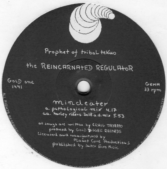 Reincarnated Regulator - Prophet Of Tribal Tekno | Gold Digger Records (GOLD ONE) - 3 Reincarnated Regulator - Prophet Of Tribal Tekno | Gold Digger Records (GOLD ONE) - 3