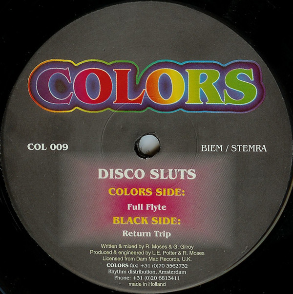Disco Sluts - Full Flyte / Return Trip | Colors (COL 009) - main