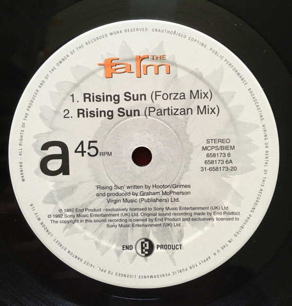 The Farm - Rising Sun | End Product (658173 6) - 4