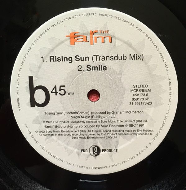 The Farm - Rising Sun | End Product (658173 6) - 3