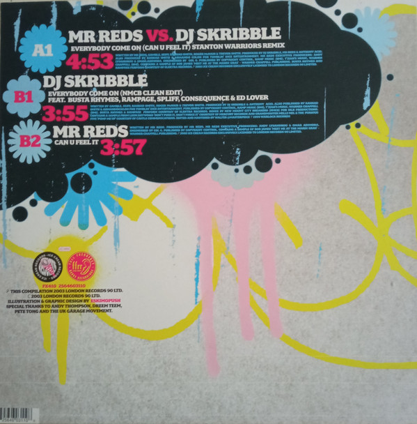 Mr. Reds Vs. DJ Skribble - Everybody Come On (Can U Feel It) | FFRR (FX 410) - 2 Mr. Reds Vs. DJ Skribble - Everybody Come On (Can U Feel It) | FFRR (FX 410) - 2